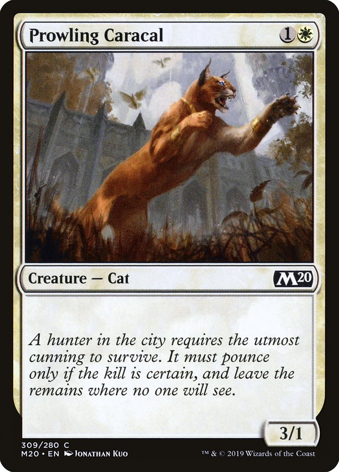 Prowling Caracal [Core Set 2020]