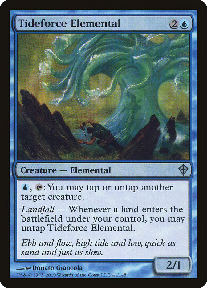 Tideforce Elemental [Worldwake]