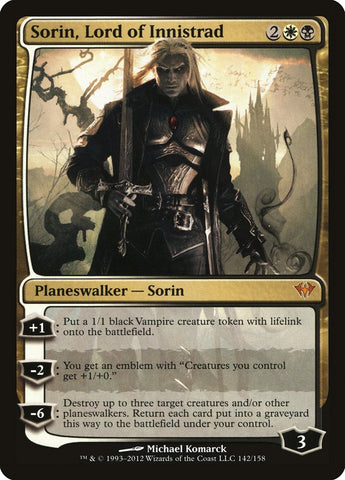 Sorin, Lord of Innistrad [Dark Ascension]