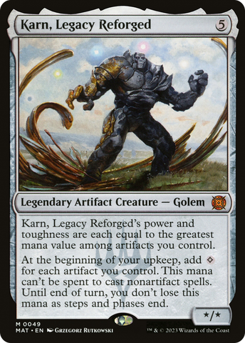 Karn, Legacy Reforged [March of the Machine: The Aftermath]