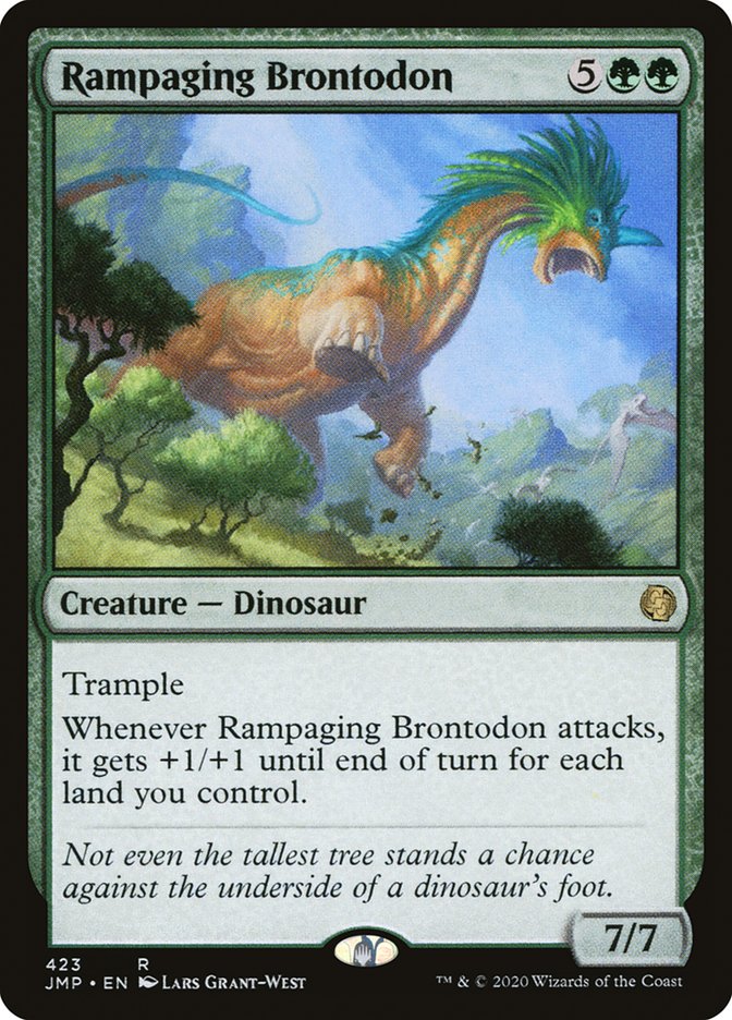 Rampaging Brontodon [Jumpstart]