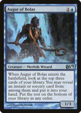 Augur of Bolas [Magic 2013]