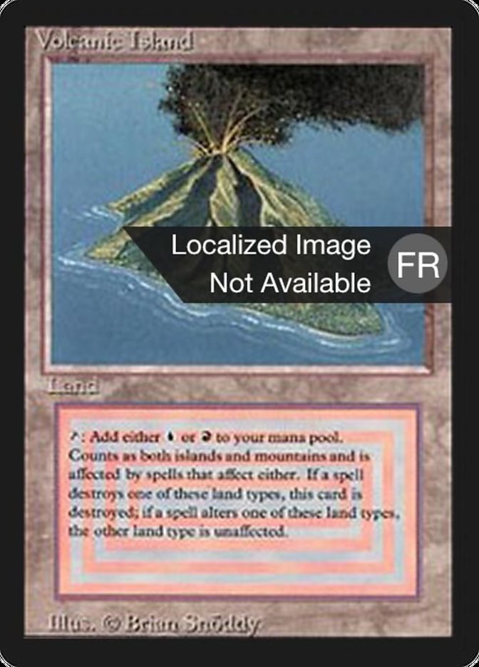 Volcanic Island [Foreign Black Border]