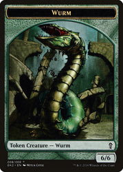 Saproling // Wurm Double-Sided Token [Ravnica Allegiance Guild Kit Tokens]