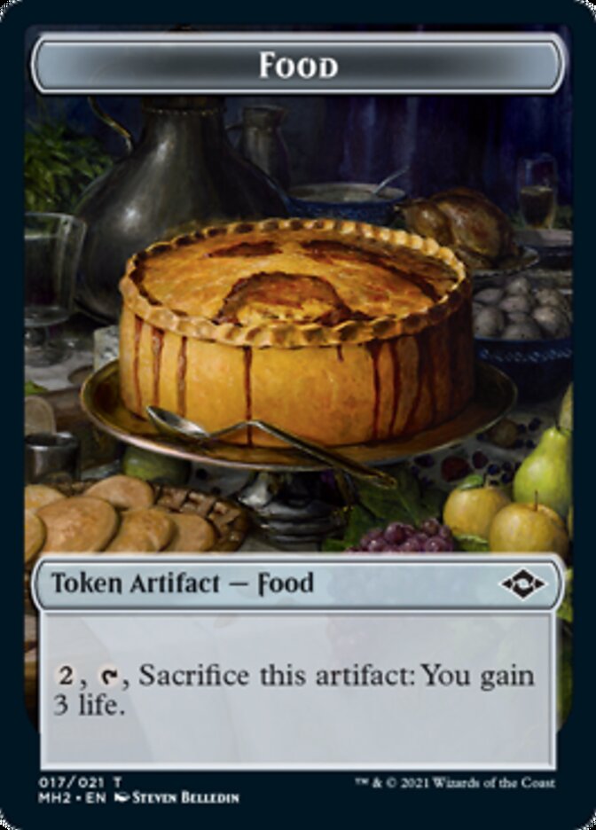 Food Token (17) [Modern Horizons 2 Tokens]