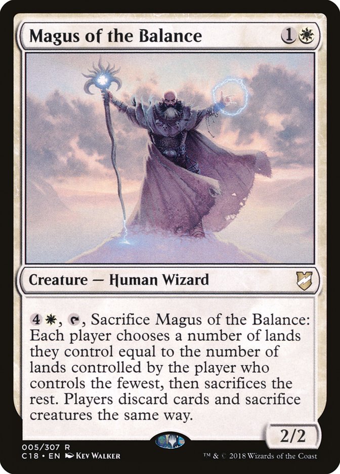 Magus of the Balance [Commander 2018]