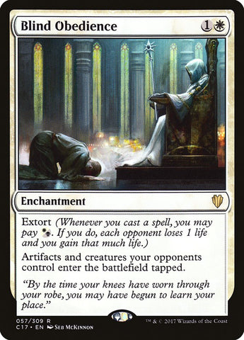 Blind Obedience [Commander 2017]