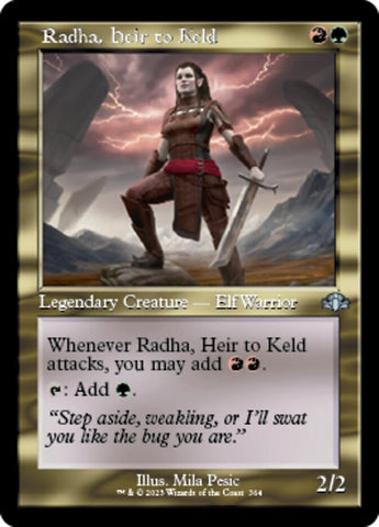 Radha, Heir to Keld (Retro) [Dominaria Remastered]