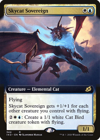 Skycat Sovereign (Extended Art) [Ikoria: Lair of Behemoths]