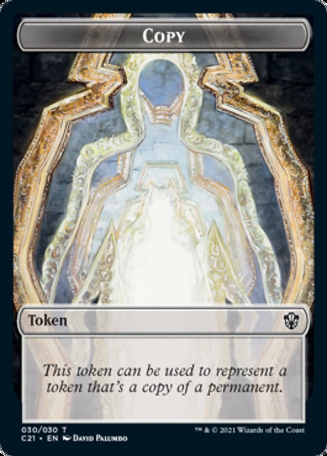 Elemental (020) // Copy Double-Sided Token [Commander 2021 Tokens]