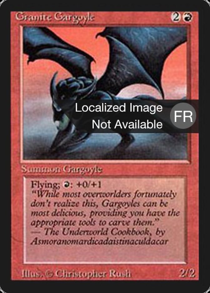 Granite Gargoyle [Foreign Black Border]