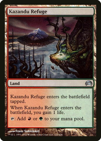 Kazandu Refuge [Planechase 2012]