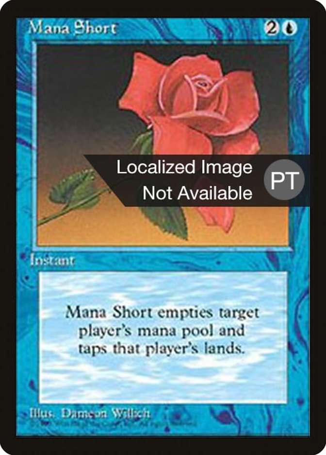 Mana Short [Fourth Edition (Foreign Black Border)]