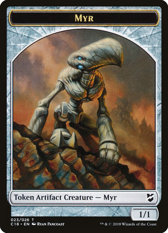 Myr Token (023/026) [Commander 2018 Tokens]