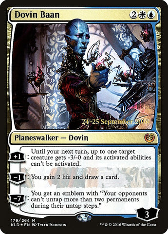 Dovin Baan [Kaladesh Prerelease Promos]