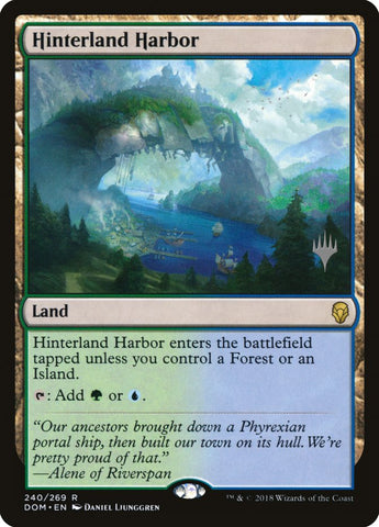 Hinterland Harbor (Promo Pack) [Dominaria Promos]