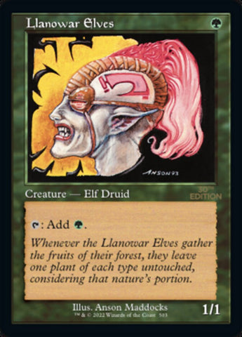 Llanowar Elves (Retro) [30th Anniversary Edition]