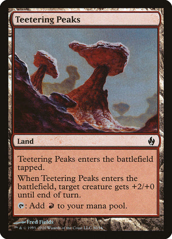 Teetering Peaks [Premium Deck Series: Fire and Lightning]