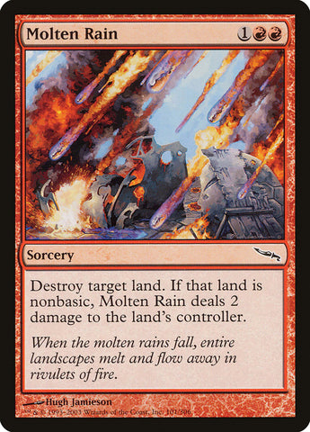 Molten Rain [Mirrodin]