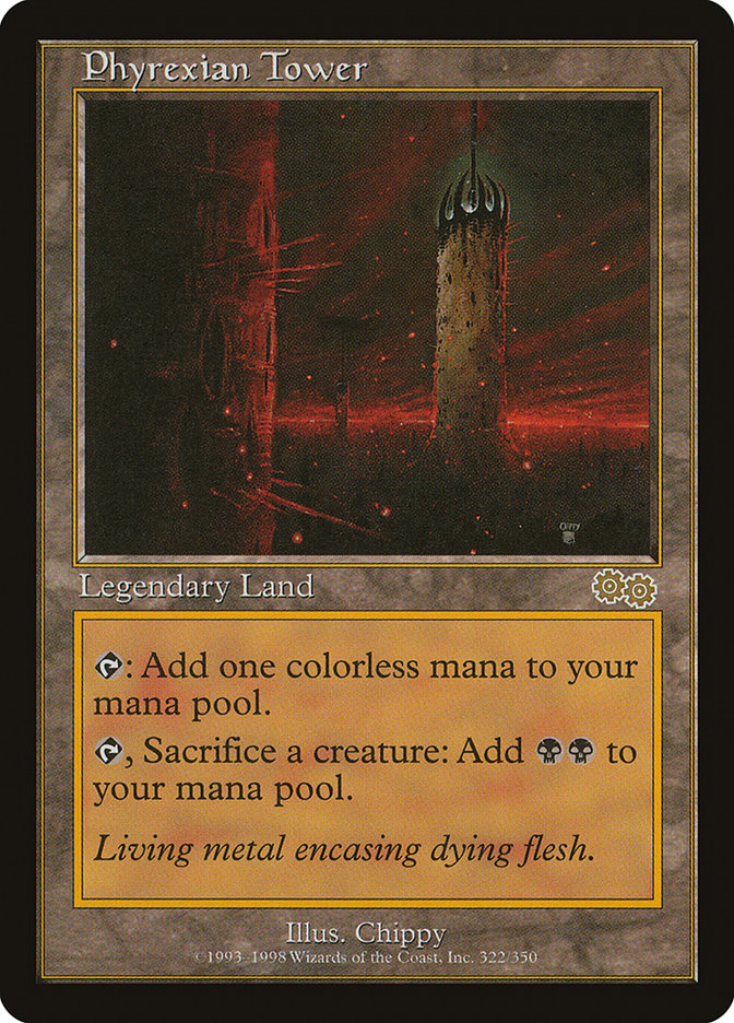 Phyrexian Tower [Urza's Saga]