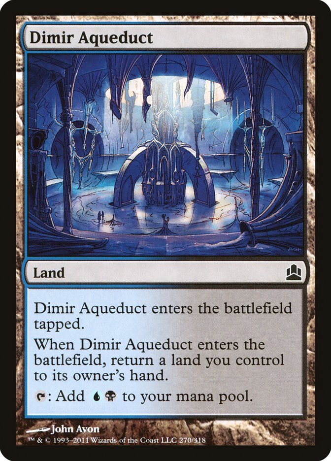 Dimir Aqueduct [Commander 2011]