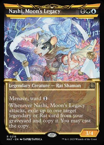 Nashi, Moon's Legacy (Showcase Halo Foil) [March of the Machine: The Aftermath]