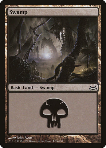 Swamp (61) [Duel Decks: Divine vs. Demonic]