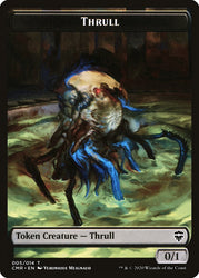 Horror // Thrull Double-Sided Token [Commander Legends Tokens]