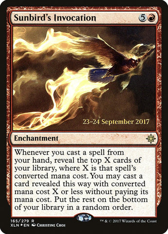 Sunbird's Invocation [Ixalan Prerelease Promos]