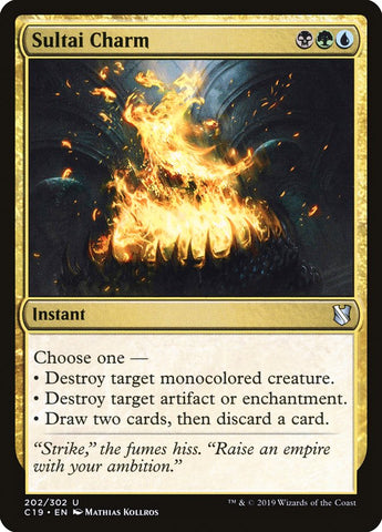 Sultai Charm [Commander 2019]