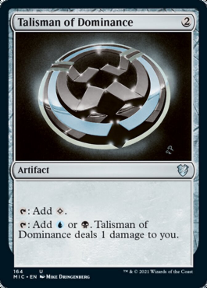 Talisman of Dominance [Innistrad: Midnight Hunt Commander]