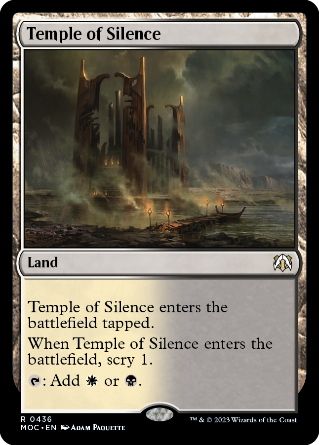 Temple of Silence [March of the Machine Commander]
