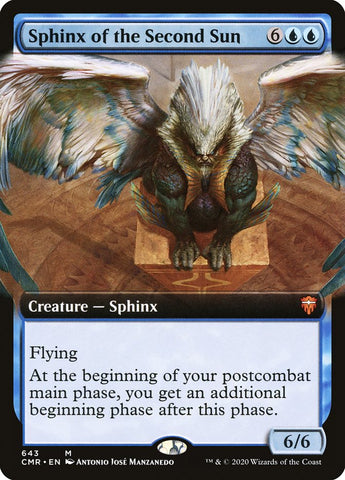 Sphinx of the Second Sun (Extended Art) [Commander Legends]