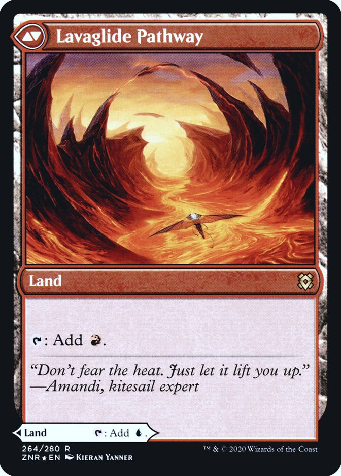 Riverglide Pathway // Lavaglide Pathway [Zendikar Rising Prerelease Promos]