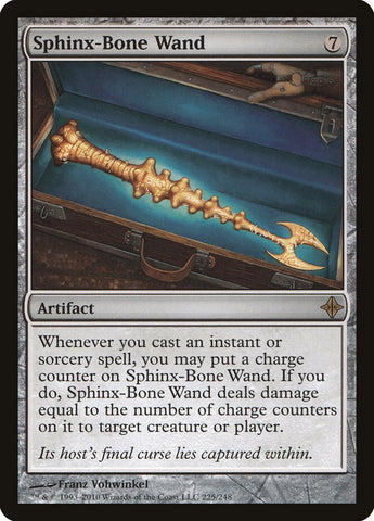 Sphinx-Bone Wand [Rise of the Eldrazi]