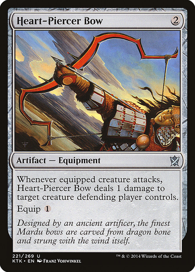 Heart-Piercer Bow [Khans of Tarkir]