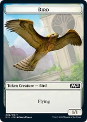 Bird // Cat (020) Double-Sided Token [Core Set 2021 Tokens]