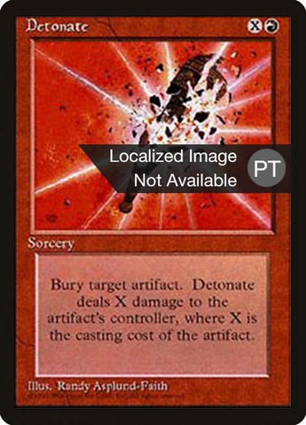 Detonate [Fourth Edition (Foreign Black Border)]