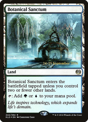 Botanical Sanctum [Kaladesh Prerelease Promos]