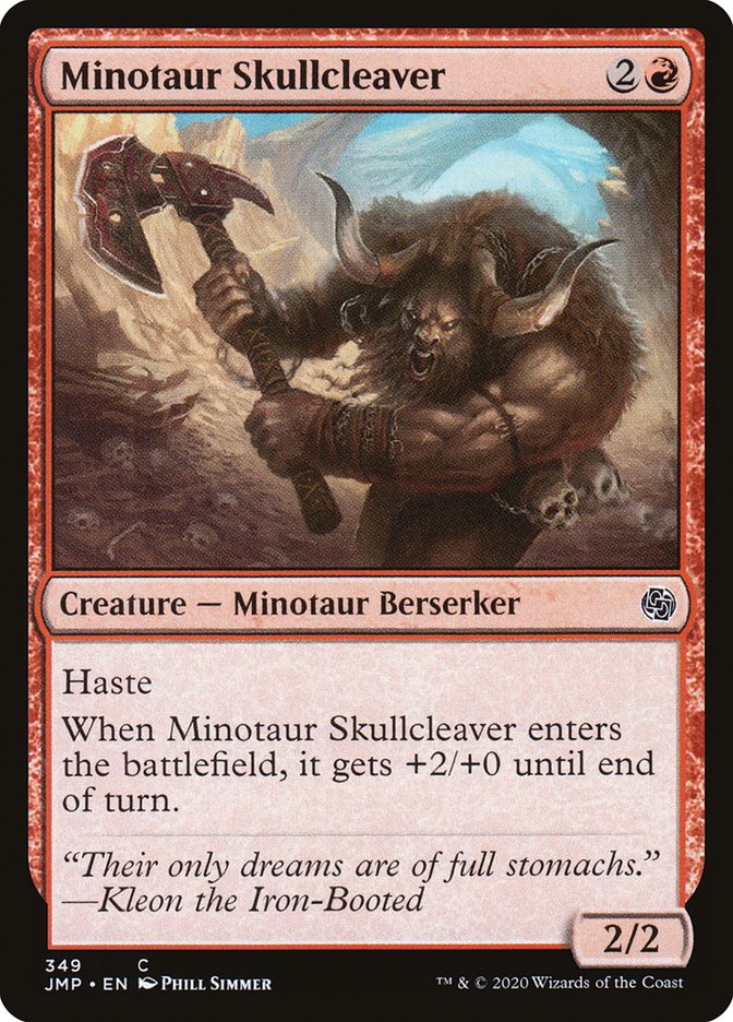 Minotaur Skullcleaver [Jumpstart]