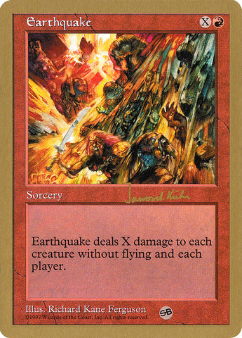 Earthquake (Janosch Kuhn) (SB) [World Championship Decks 1997]