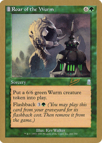 Roar of the Wurm (Raphael Levy) [World Championship Decks 2002]