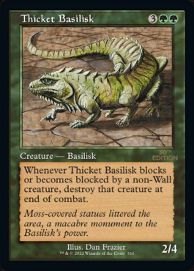 Thicket Basilisk (Retro) [30th Anniversary Edition]