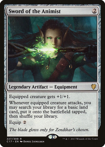 Sword of the Animist [Commander 2017]