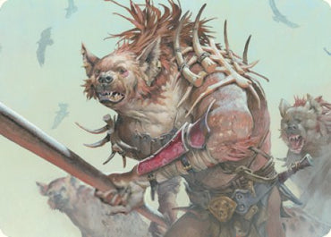 Gnoll Art Card [Dungeons & Dragons: Adventures in the Forgotten Realms Art Series]