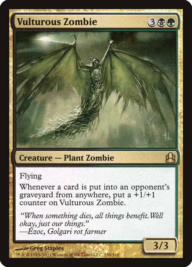 Vulturous Zombie [Commander 2011]