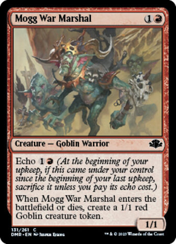 Mogg War Marshal [Dominaria Remastered]