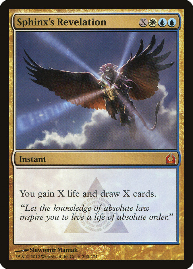 Sphinx's Revelation [Return to Ravnica]