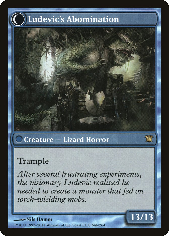 Ludevic's Test Subject // Ludevic's Abomination [Innistrad]