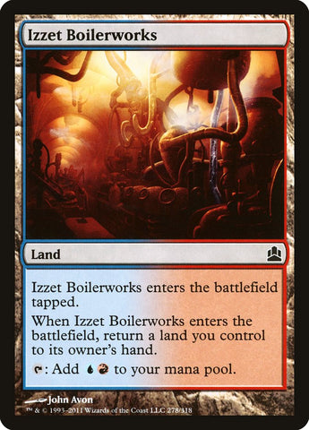 Izzet Boilerworks [Commander 2011]